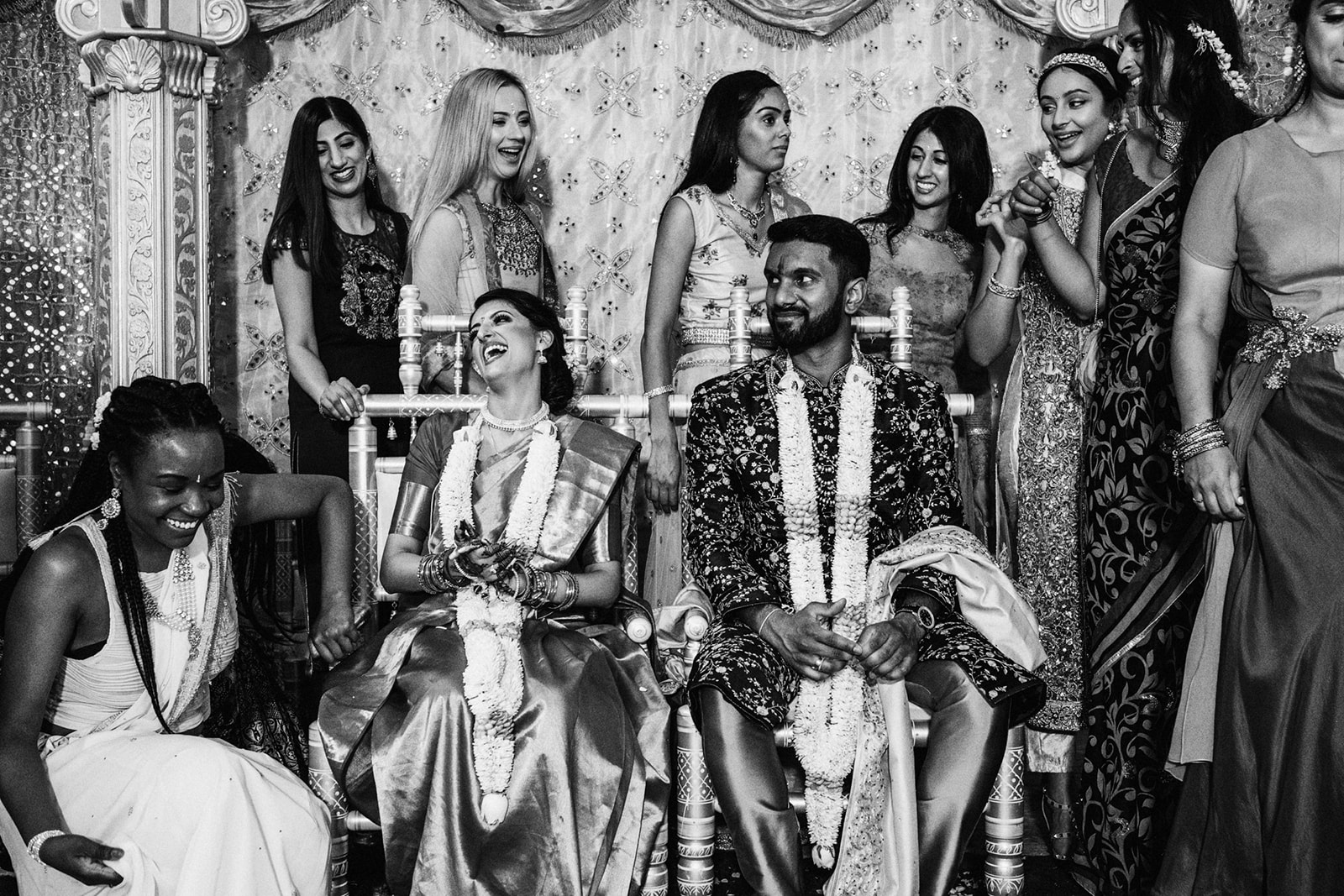 Hindu wedding at Shri Venkateswara temple with York Place Studios